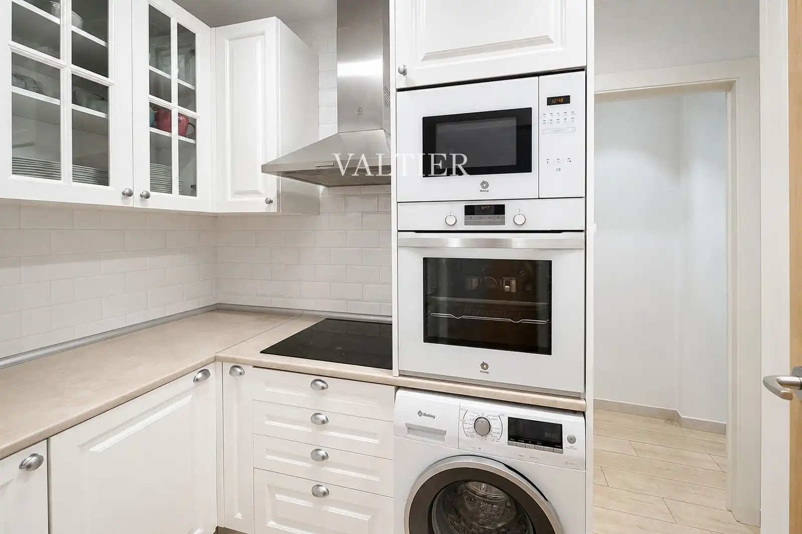 Küche von Wohnung zur Miete in Madrid mit Terrasse und Möbliert