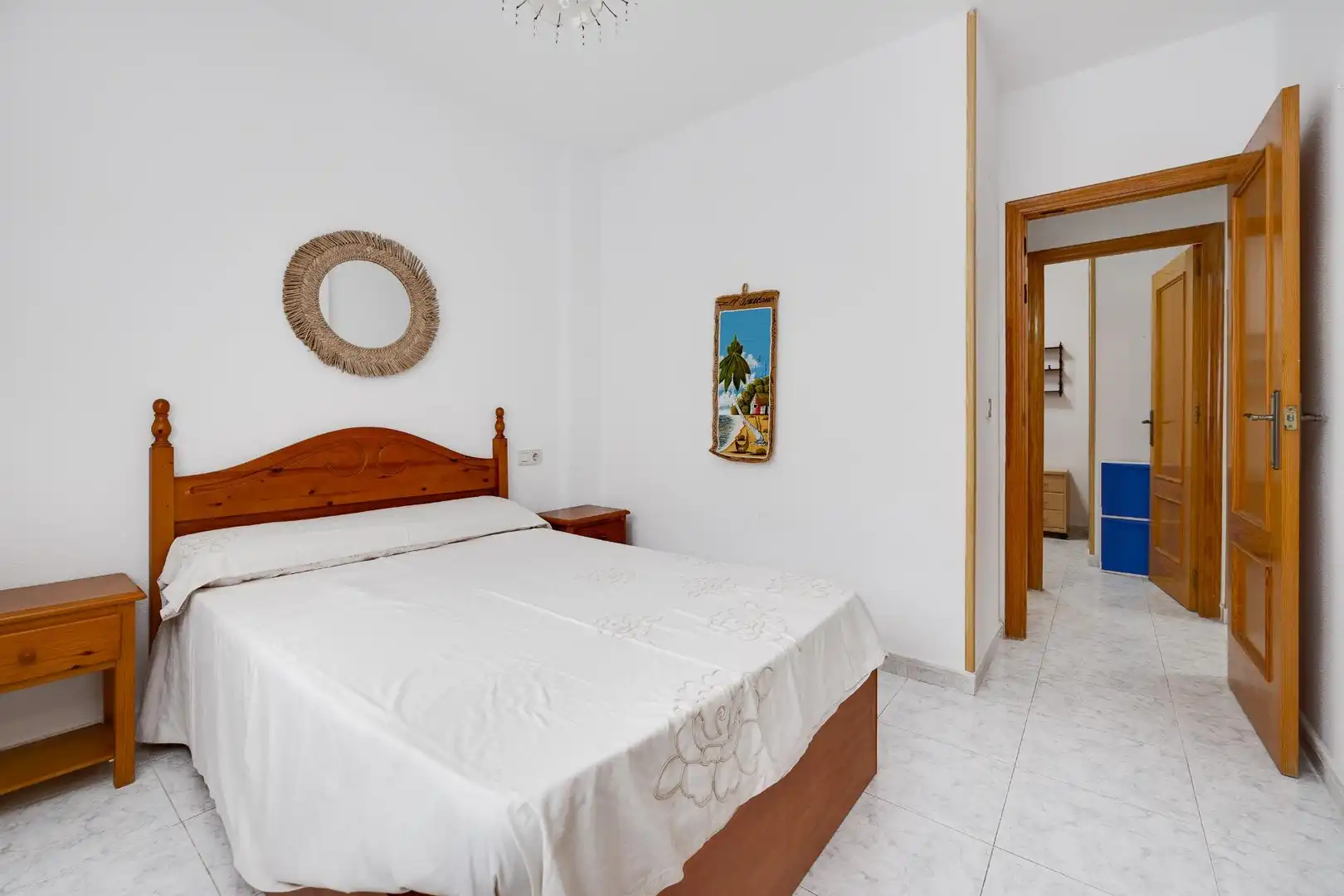 Dormitori de Apartament en venda en Torrevieja amb Aire condicionat, Jardí privat i Terrassa