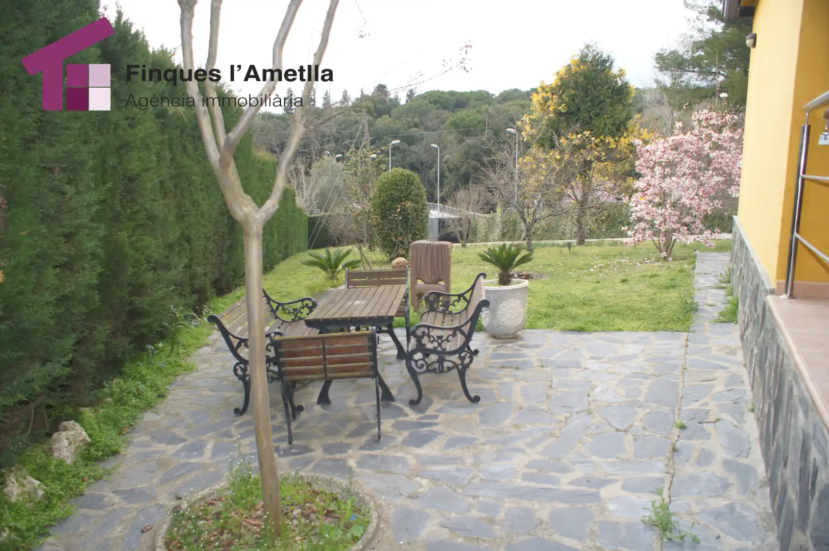 Terrassa de Casa o xalet en venda en L'Ametlla del Vallès amb Aire condicionat, Calefacció i Jardí privat