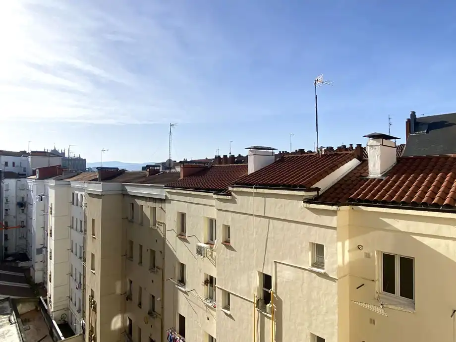 Vista exterior de Piso en venta en Vitoria - Gasteiz con Calefacción, Parquet y Terraza