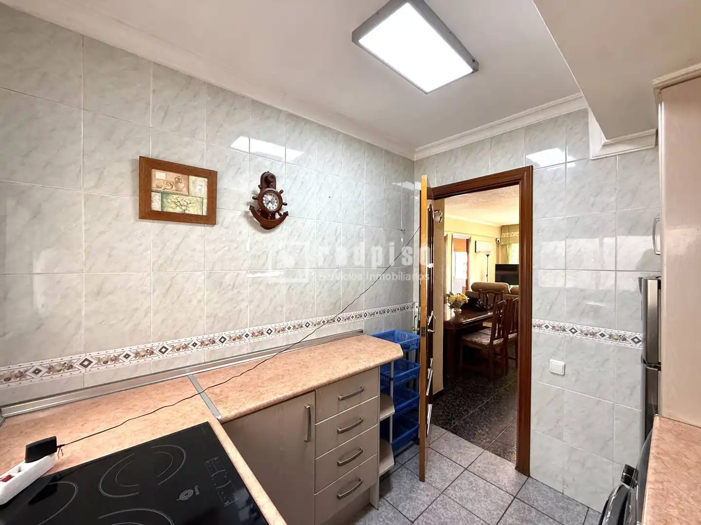 Kitchen of Flat for sale in Málaga  with Air Conditioner, Terrace and Alarm