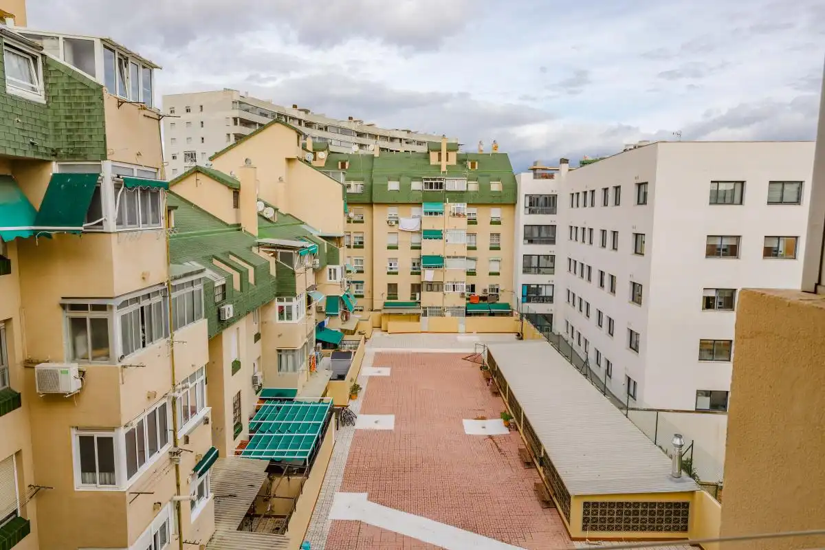 Exterior view of Flat for sale in Málaga  with Air Conditioner, Heating and Private garden