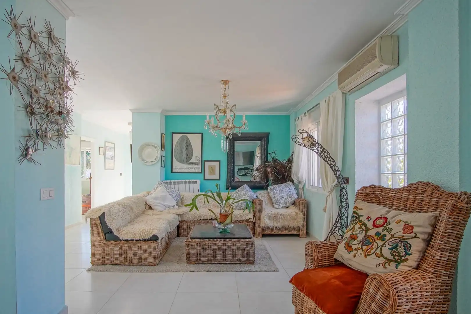 Sala d'estar de Casa o xalet en venda en El Verger amb Aire condicionat, Calefacció i Forn