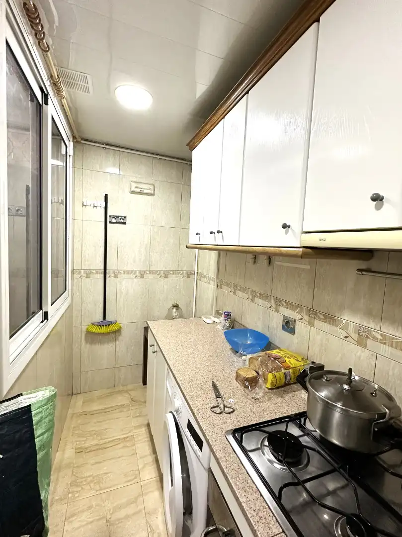 Kitchen of Study for sale in Badalona  with Air Conditioner, Heating and Furnished