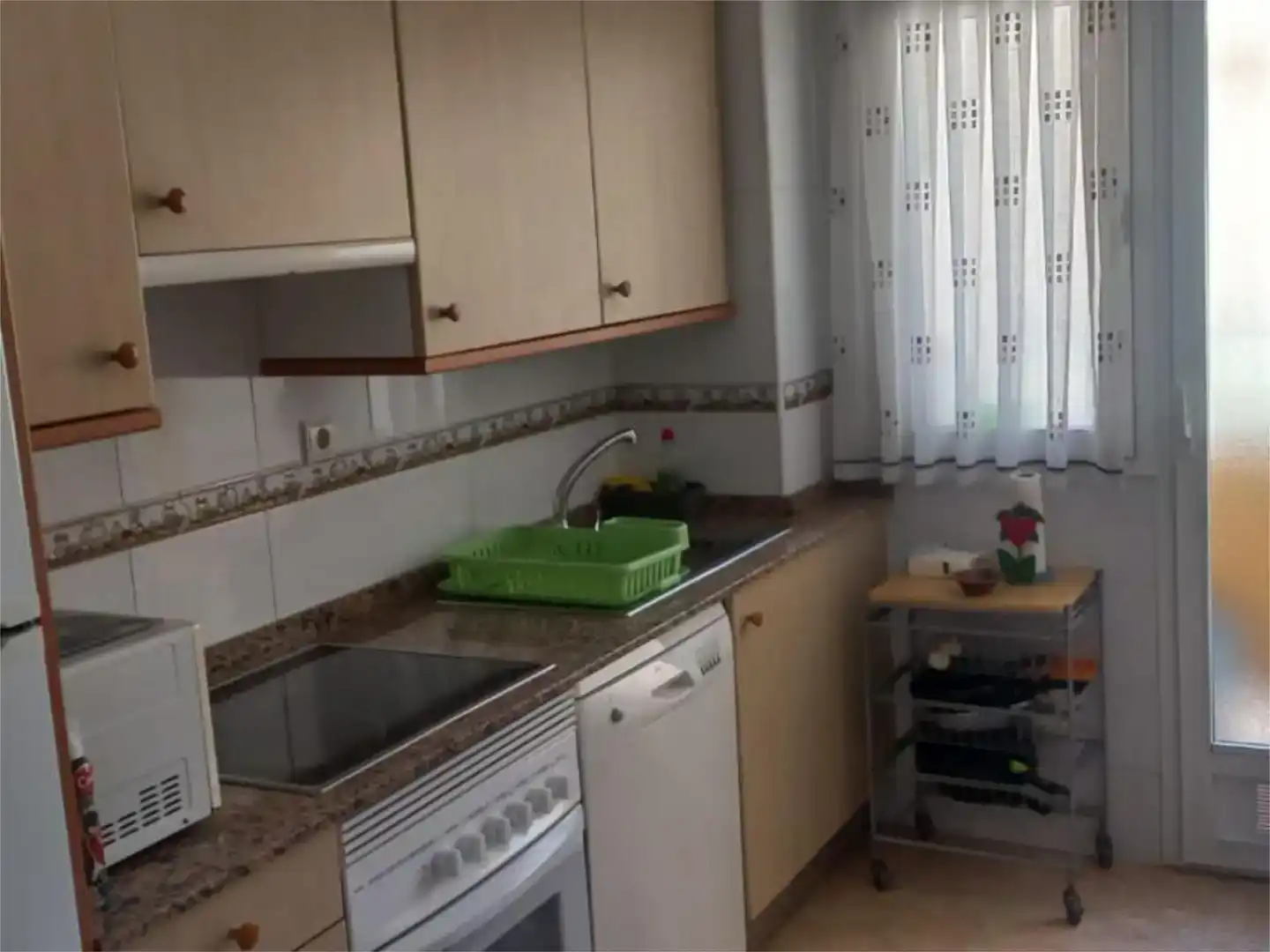 Küche von Wohnung zur Miete in Mazarrón mit Klimaanlage, Schwimmbad und Balkon