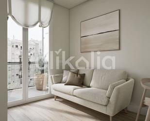 Living room of Flat for sale in  Barcelona Capital  with Air Conditioner, Heating and Terrace