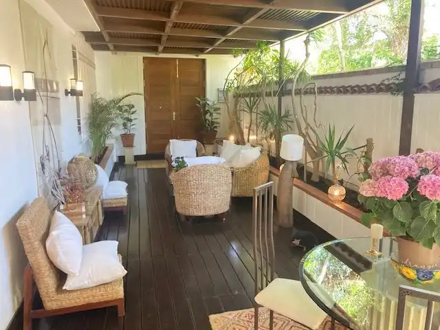 Terrassa de Casa o xalet en venda en Roquetas de Mar amb Aire condicionat, Calefacció i Jardí privat