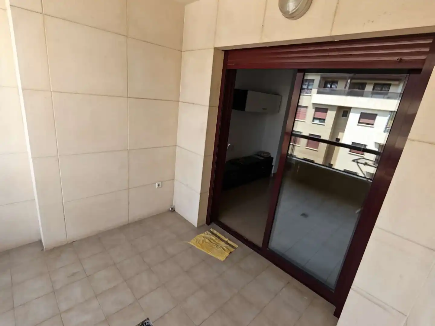 Balcony of Flat for rent in Murcia  with Air Conditioner, Heating and Washing machine