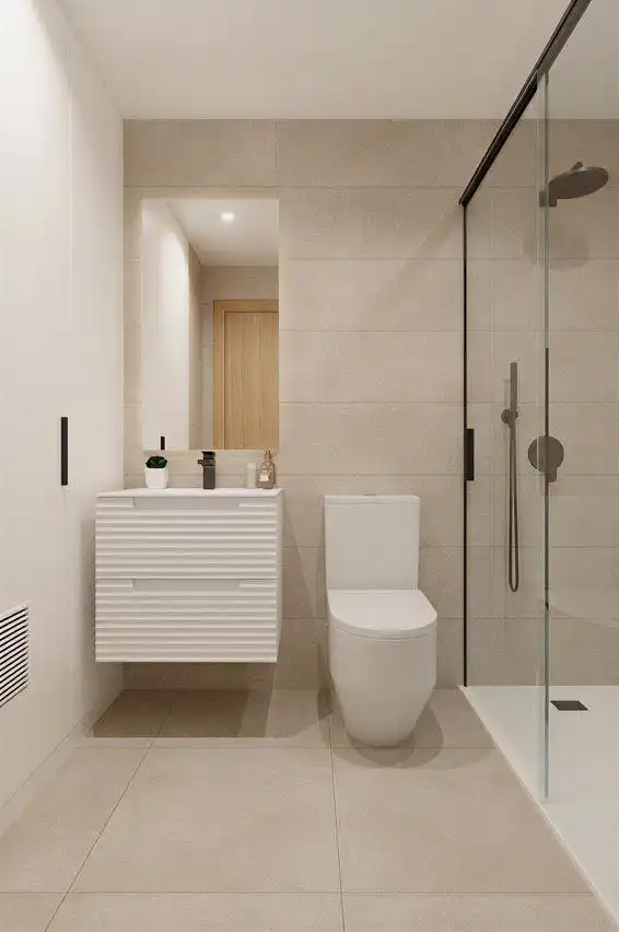Bathroom of Flat for sale in Murcia  with Air Conditioner, Storage room and Oven