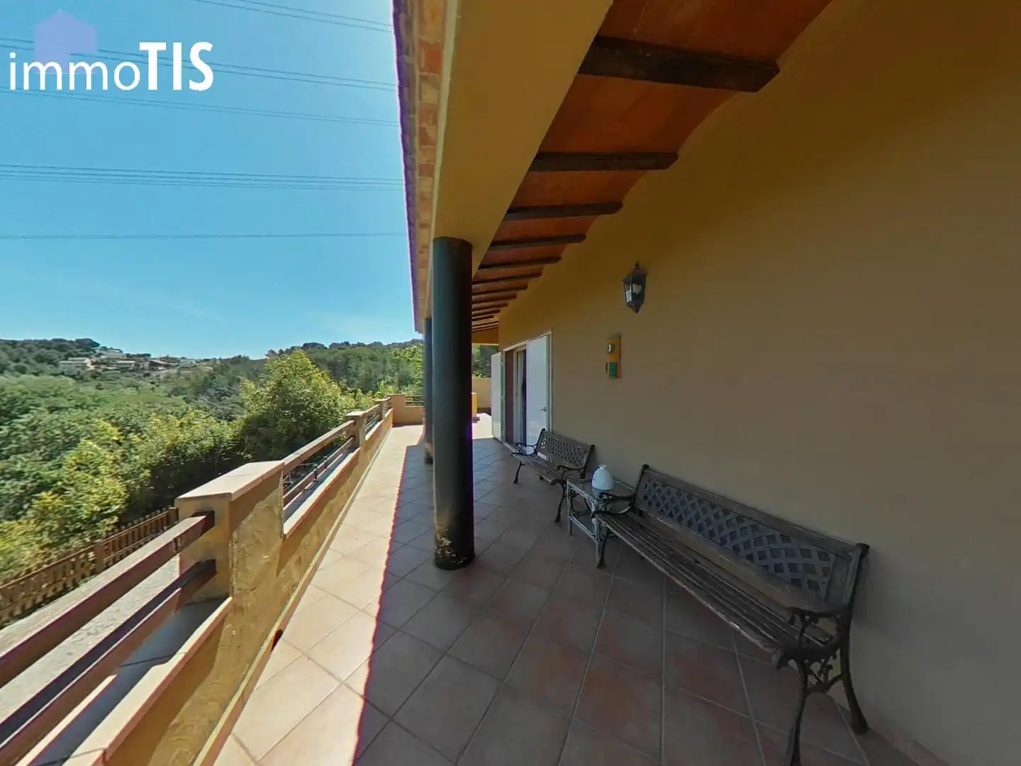 Terrassa de Casa o xalet en venda en Cubelles amb Aire condicionat, Jardí privat i Terrassa