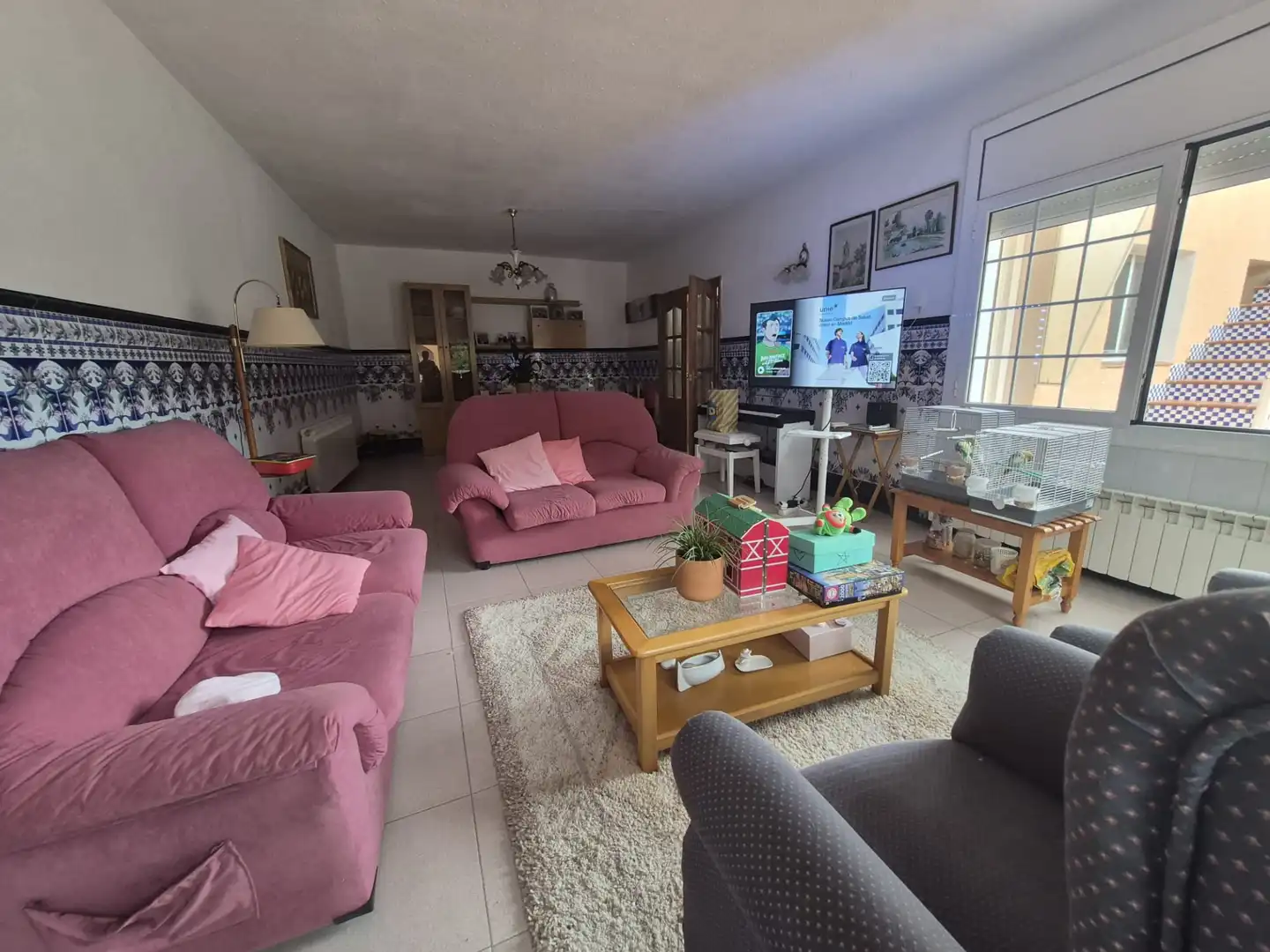 Living room of Houses for sale in Calella  with Air Conditioner, Heating and Terrace