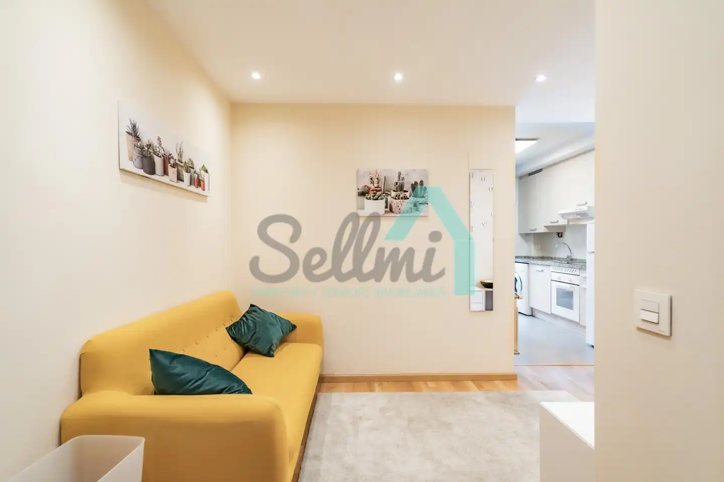 Sala de estar de Piso en venta en Oviedo  con Calefacción y Terraza