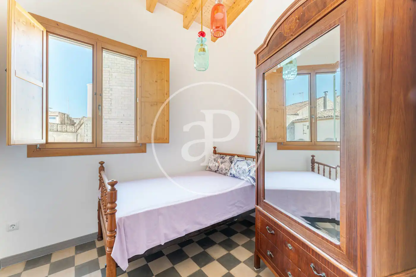 Bedroom of Houses for rent in Muro  with Terrace and Furnished