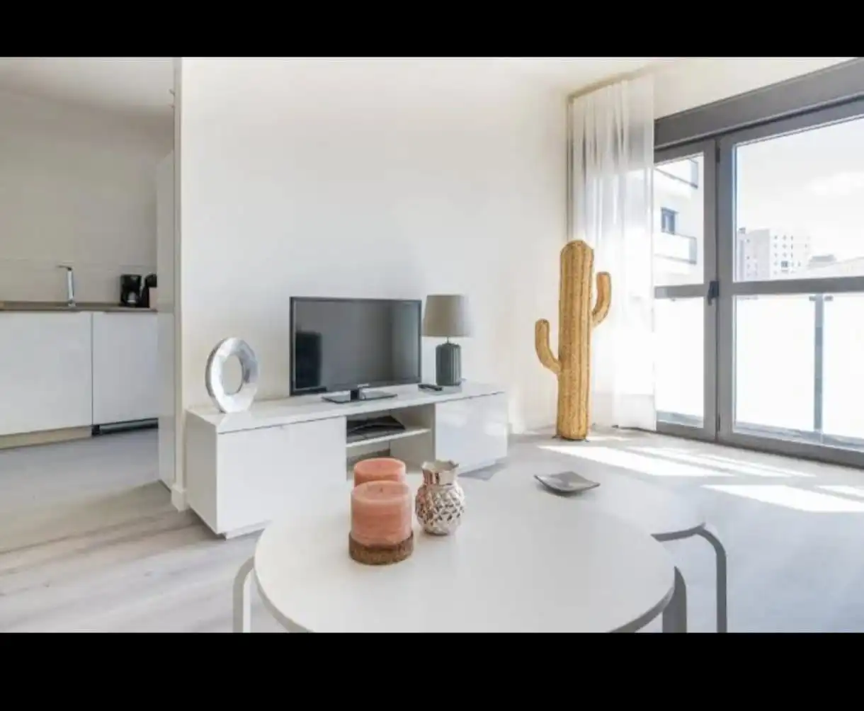 Wohnzimmer von Wohnung zum Verkauf in Málaga mit Klimaanlage, Heizung und Möbliert