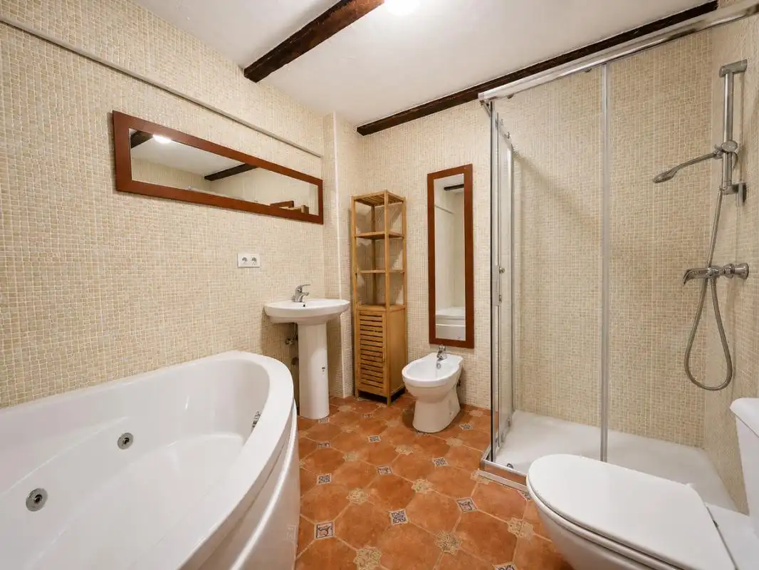 Bathroom of Country homes for sale in Robledo  with Heating, Private garden and Terrace