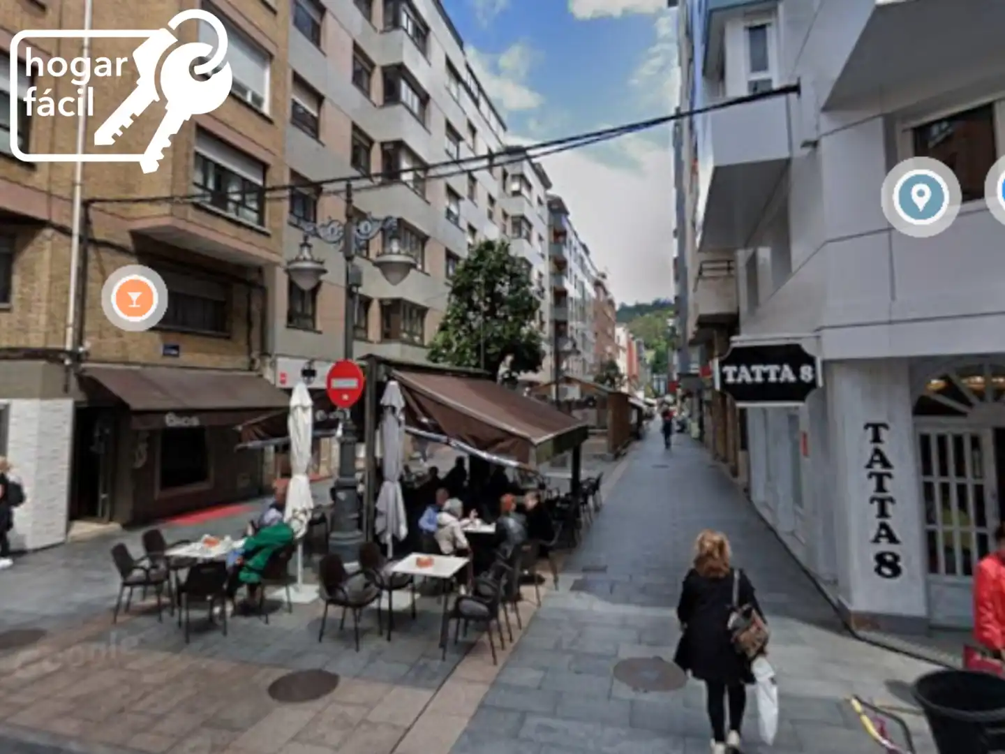 Vista exterior de Local en traspaso en Mieres (Asturias) con Amueblado