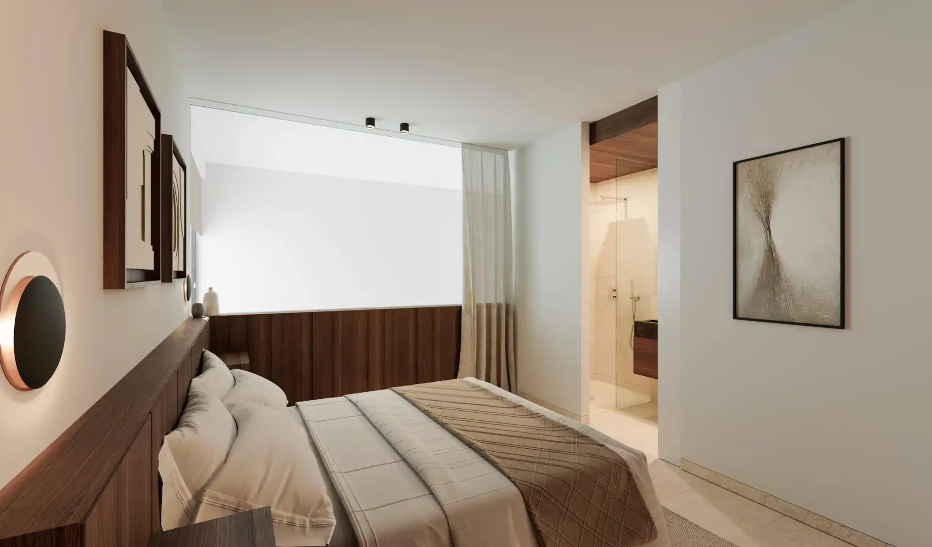 Habitación de Planta baja en venta en Estepona con Aire acondicionado, Calefacción y Jardín privado