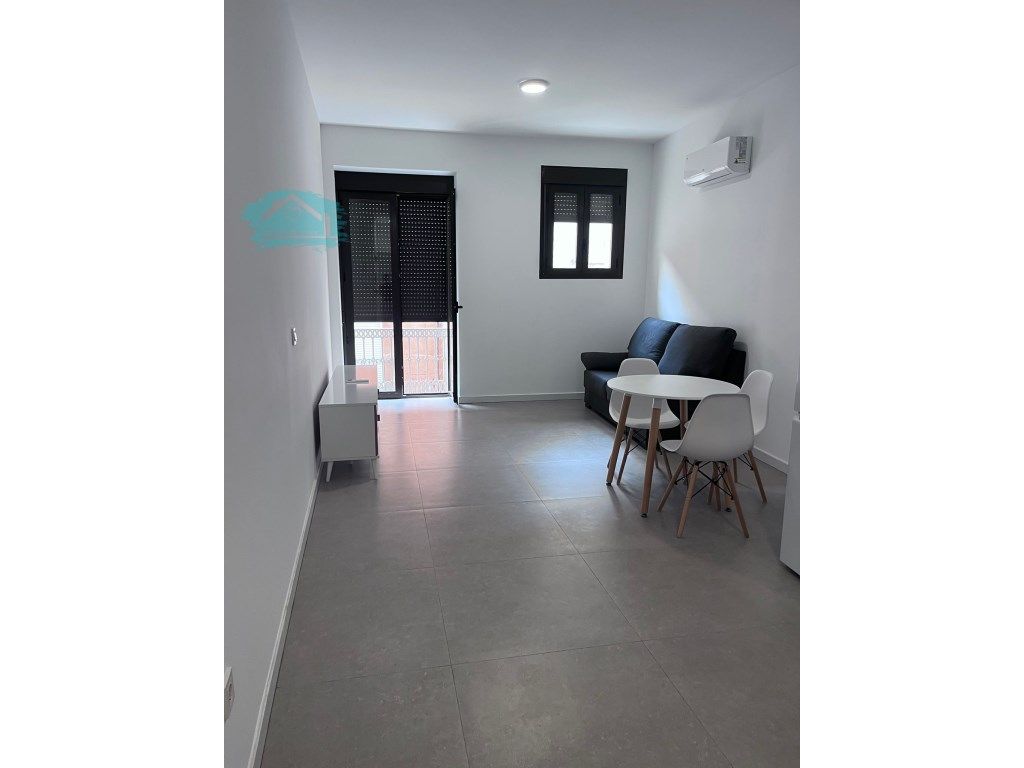Sala de estar de Estudio de alquiler en Monóvar  / Monòver con Aire acondicionado, Amueblado y Horno