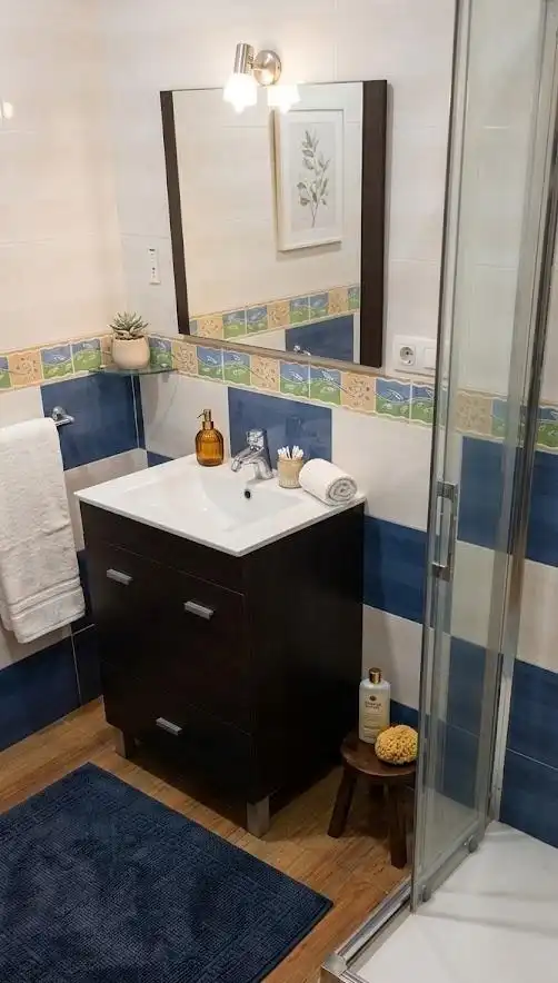 Baño de Piso de alquiler en Córdoba con Aire acondicionado, Calefacción y Jardín privado