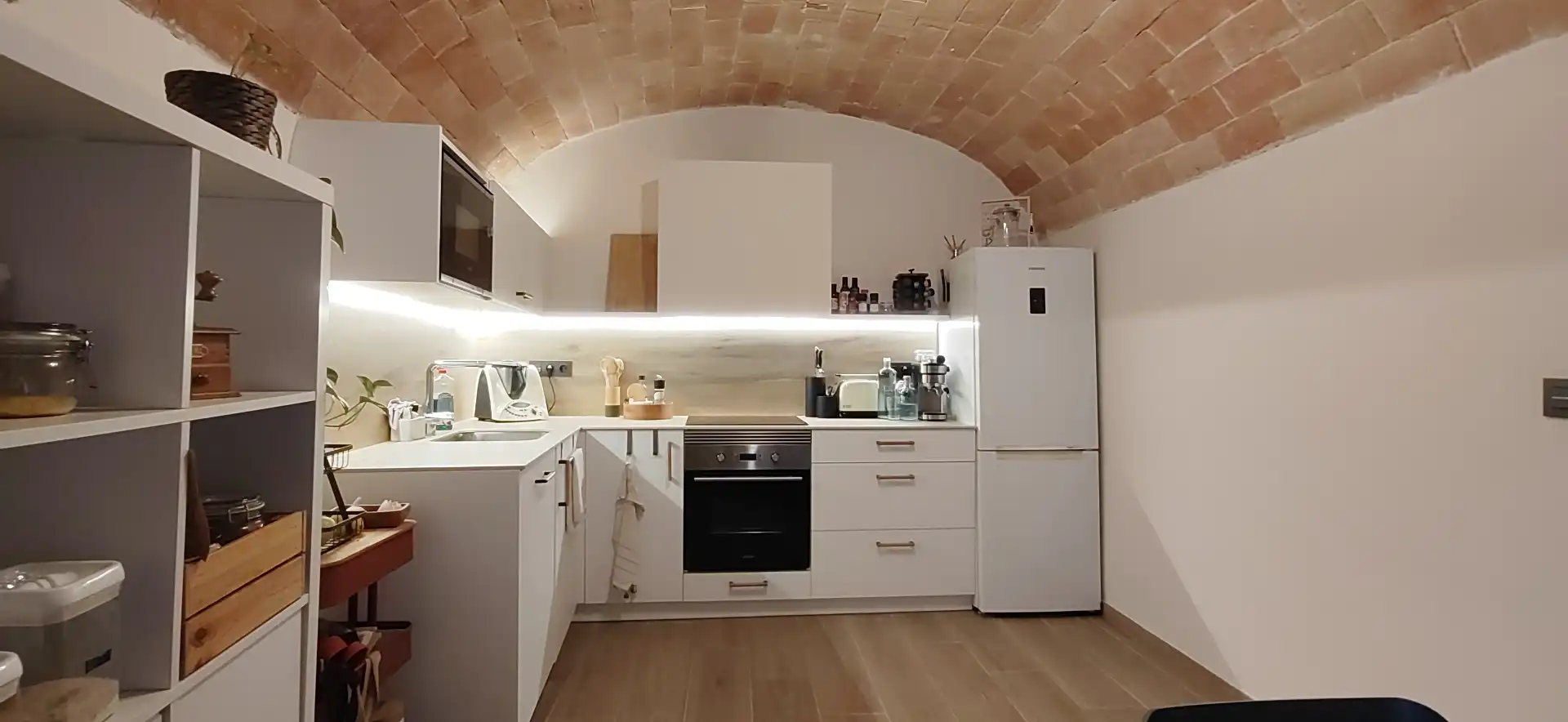 Küche von Maisonette zum Verkauf in L'Armentera mit Klimaanlage und Terrasse