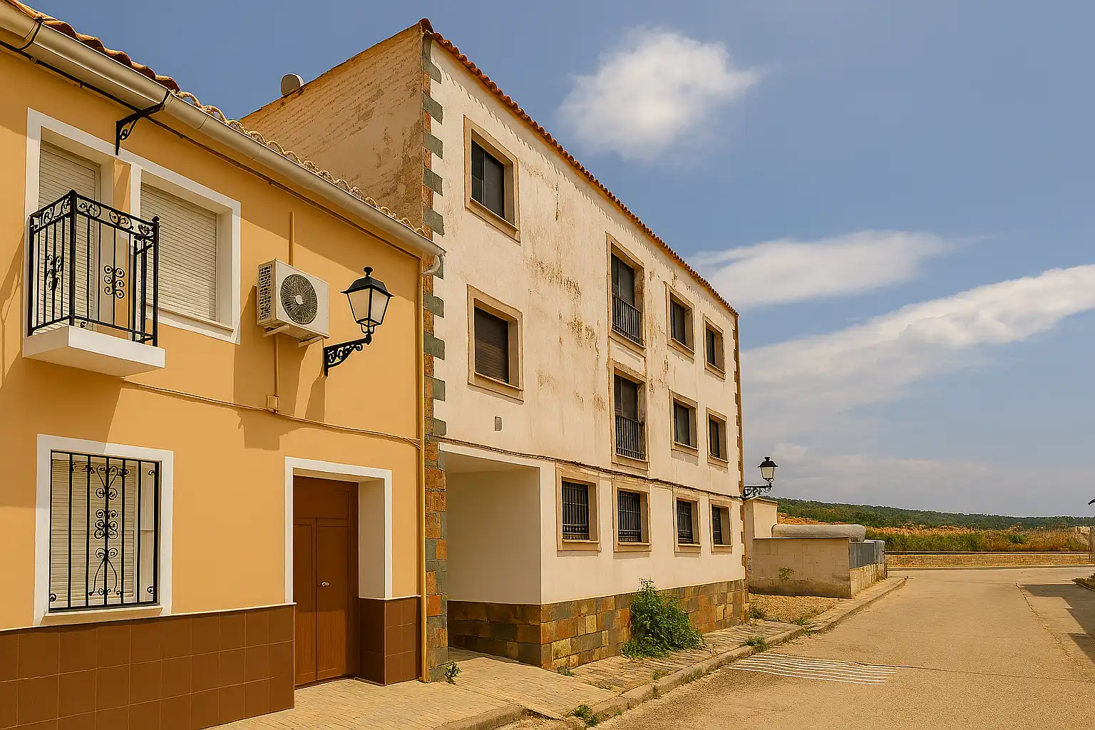 Vista exterior de Garaje en venta en Caudete de las Fuentes