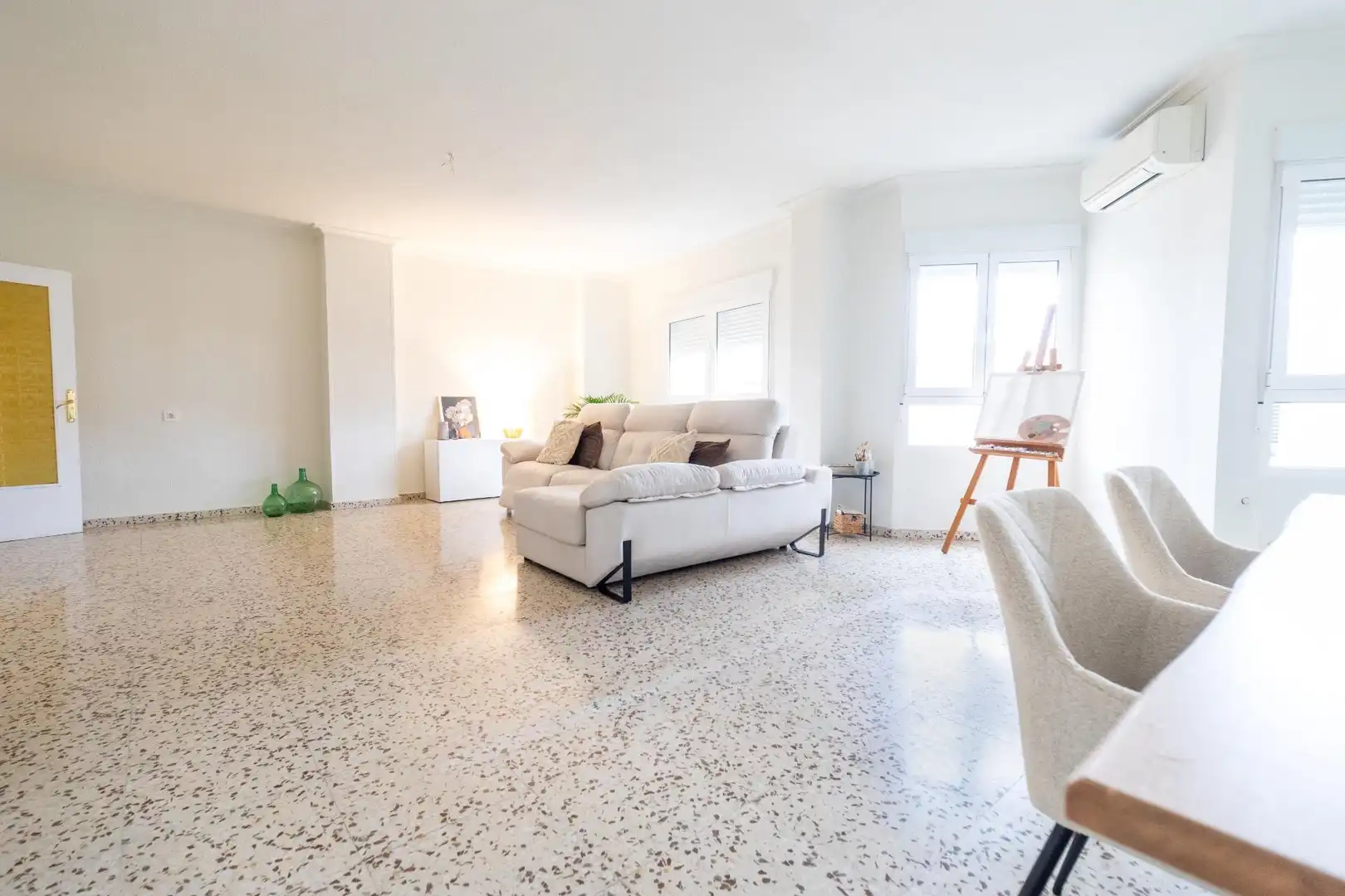 Sala de estar de Piso en venta en Abarán con Aire acondicionado