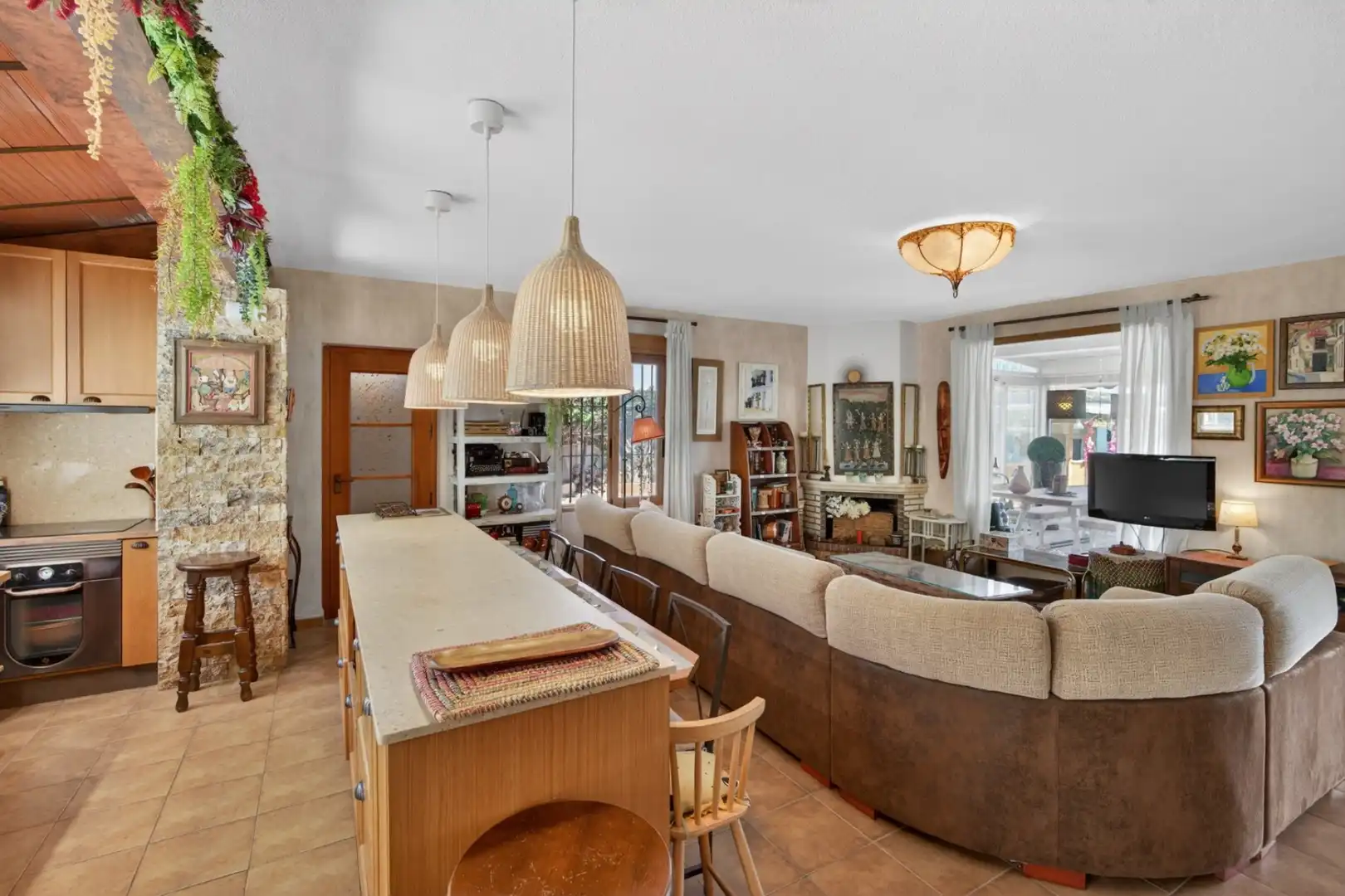 Sala de estar de Casa o chalet en venta en Benferri con Piscina