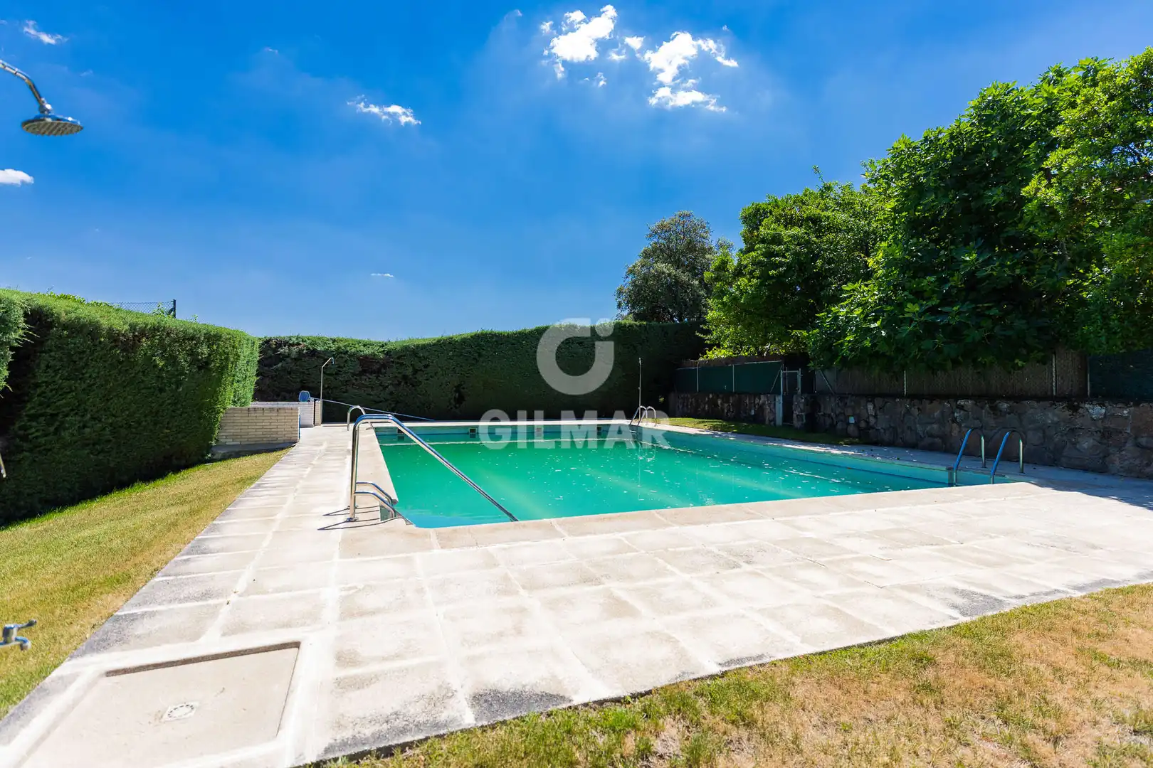 Swimming pool of Detached homes for sale in Galapagar  with Heating, Private garden and Swimming Pool