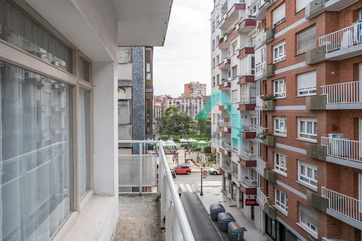 Exterior view of Flat for share in Este