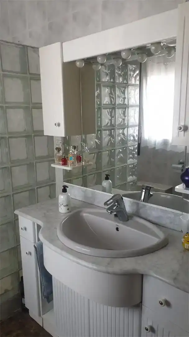 Bathroom of Flat for sale in Santa María de Huerta  with Air Conditioner, Furnished and Oven