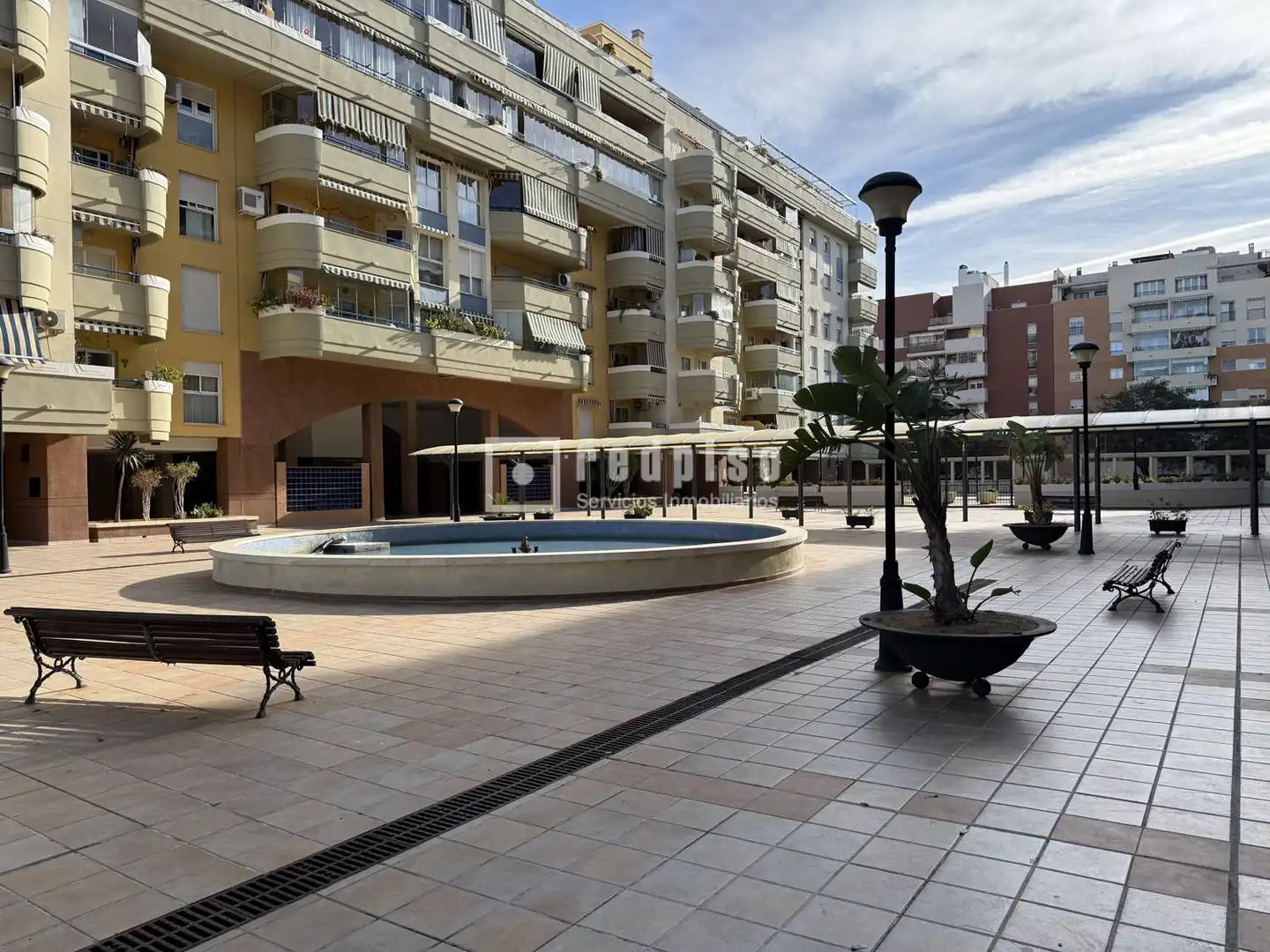 Exterior view of Flat for sale in Málaga  with Private garden, Terrace and Swimming Pool