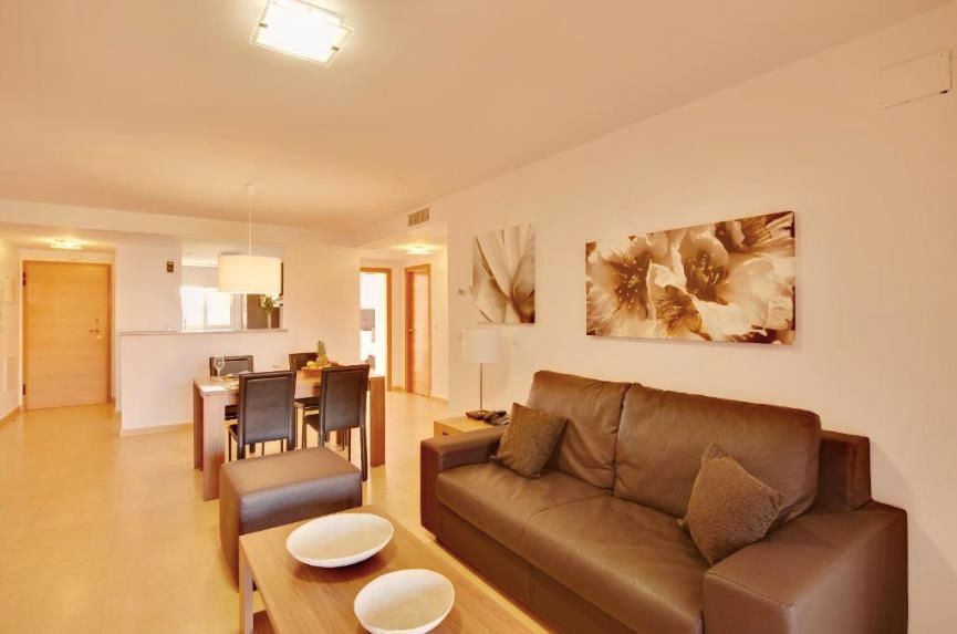 Living room of Flat for sale in Torre-Pacheco  with Air Conditioner, Terrace and Furnished