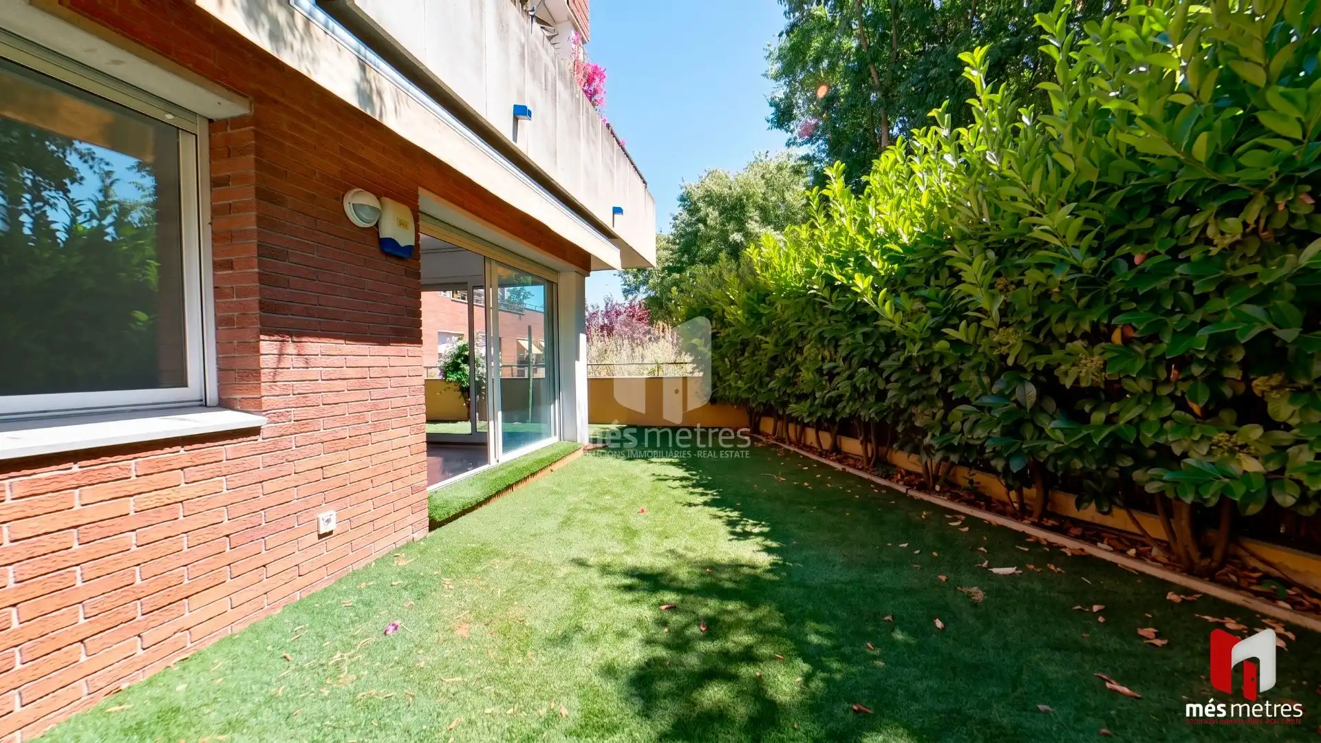 Terrace of Flat for rent in Teià  with Heating, Private garden and Community pool