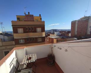 Terrace of Flat for sale in  Barcelona Capital  with Parquet flooring, Terrace and TV