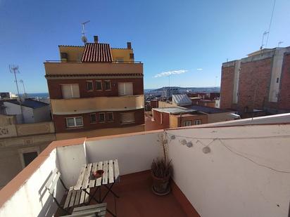 Terrace of Flat for sale in  Barcelona Capital  with Parquet flooring, Terrace and TV