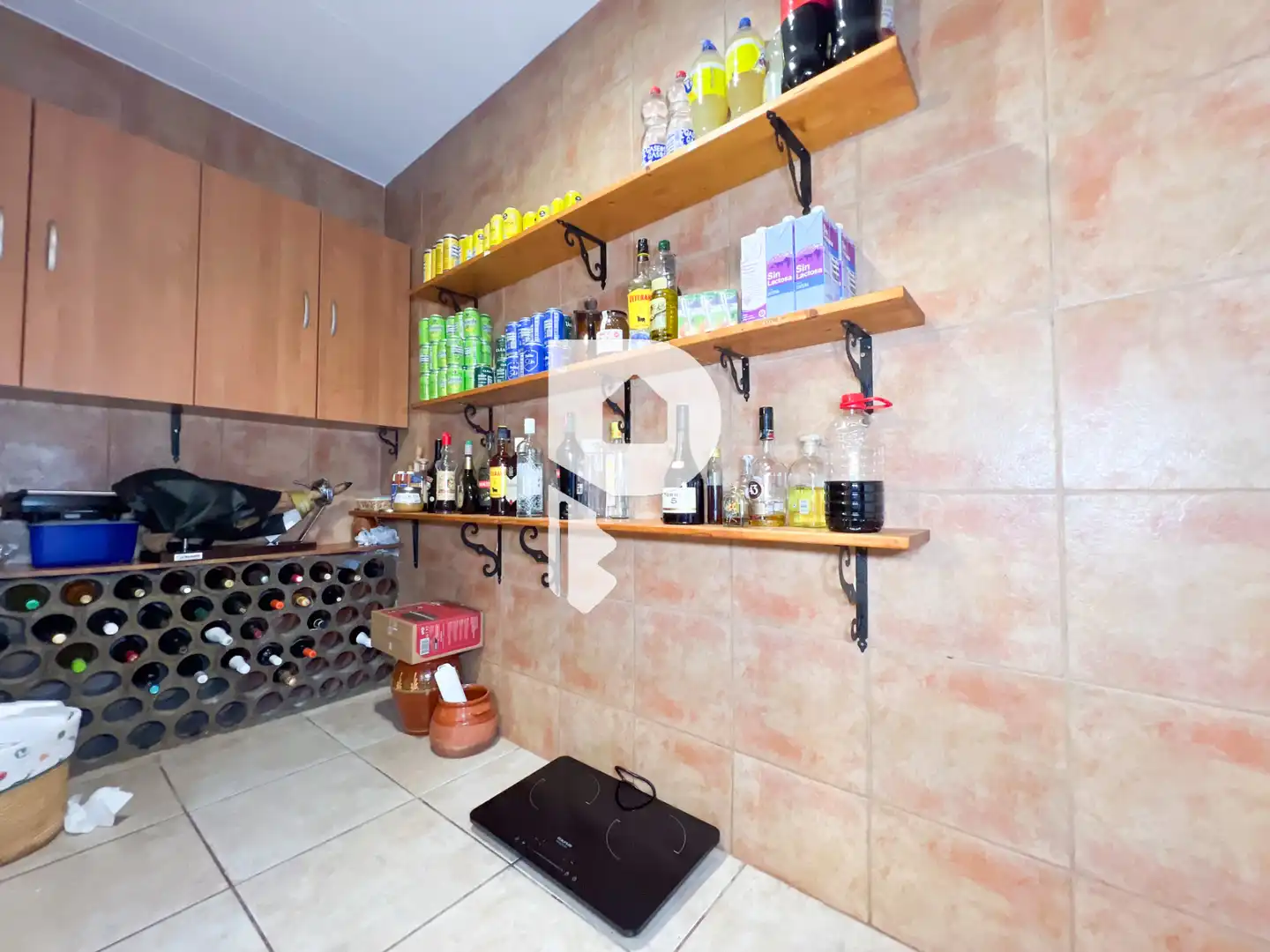 Cuina de Casa o xalet en venda en Vallirana amb Aire condicionat, Calefacció i Jardí privat