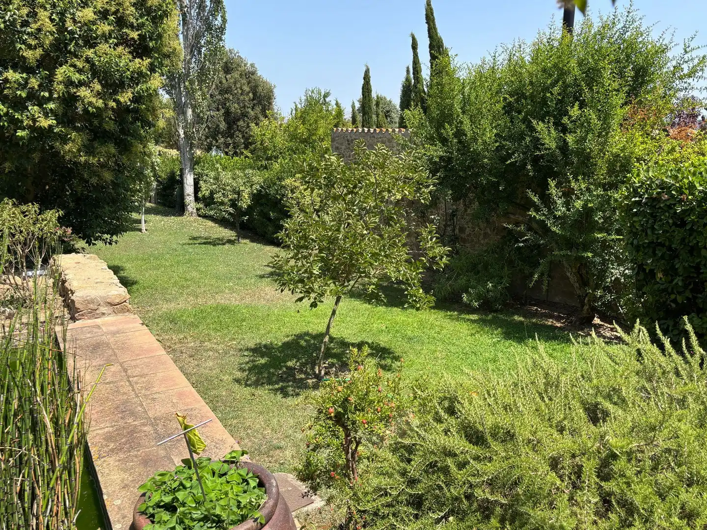 Garden of Country homes for sale in Corçà  with Heating, Private garden and Terrace