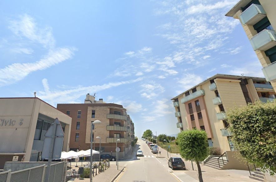Vista exterior de Planta baixa en venda en Sils