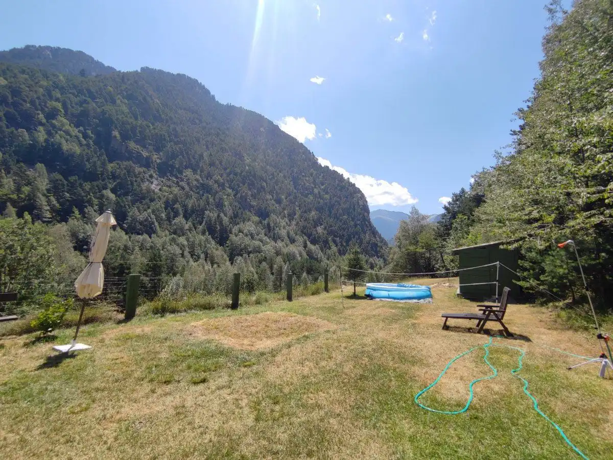 Jardín de Casa o chalet en venta en Bielsa con Calefacción, Jardín privado y Terraza