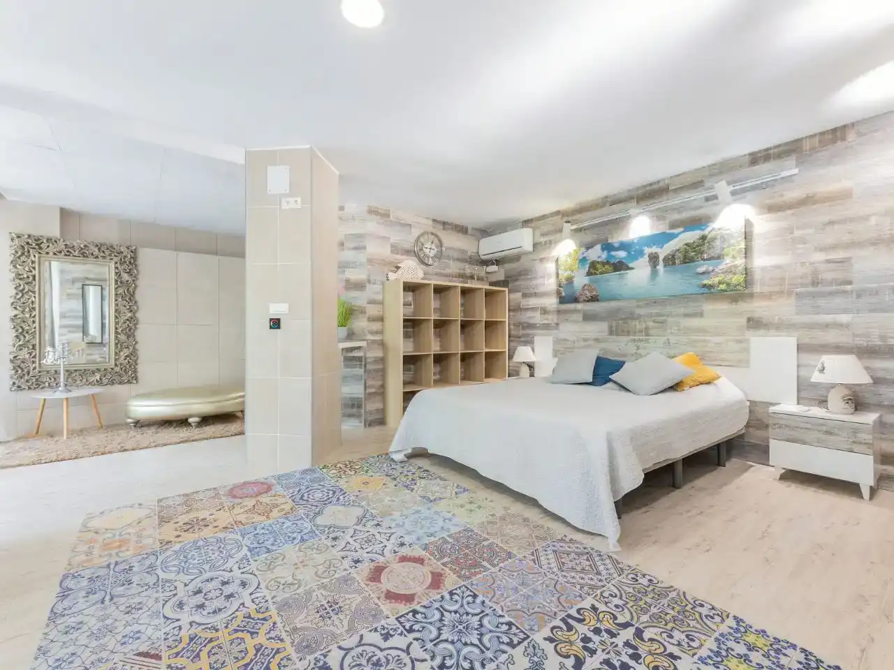 Dormitori de Casa o xalet en venda en Altea amb Aire condicionat, Piscina i Balcó