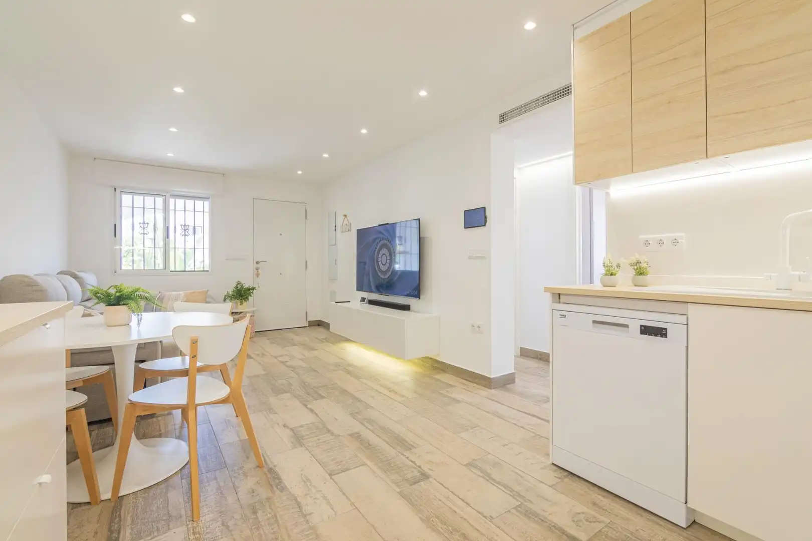 Sala de estar de Casa o chalet en venta en San Fulgencio con Aire acondicionado, Calefacción y Jardín privado