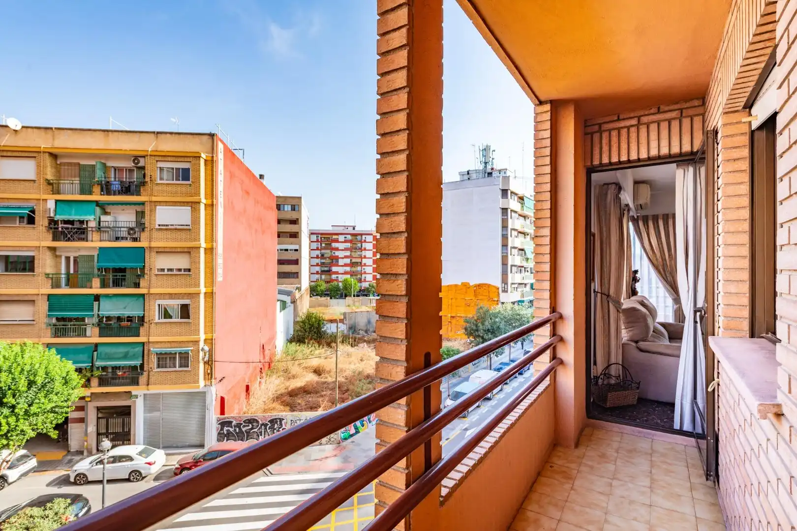 Balcony of Flat for sale in Mislata  with Air Conditioner, Heating and Balcony