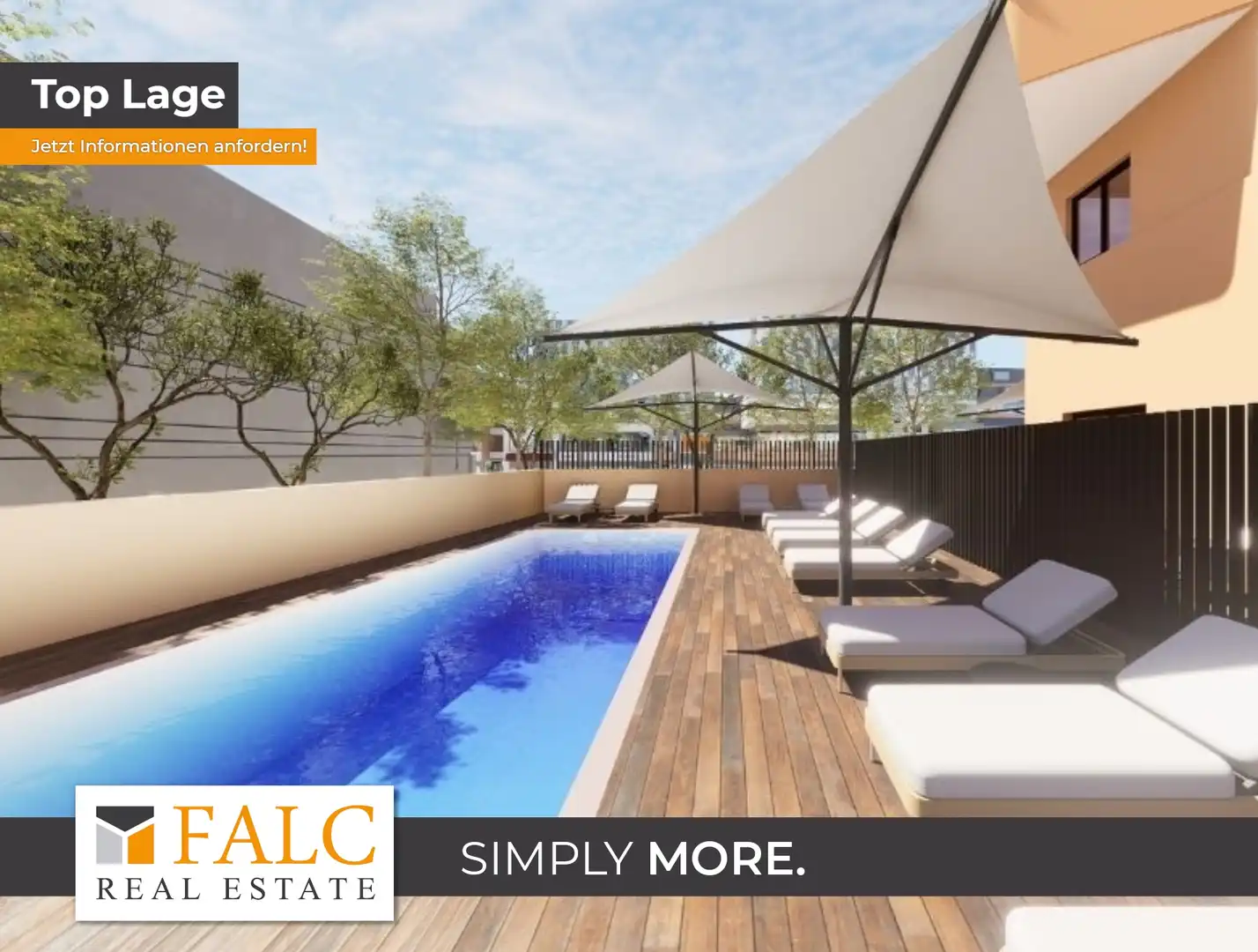 Piscina de Apartament en venda en El Campello amb Aire condicionat, Traster i Piscina