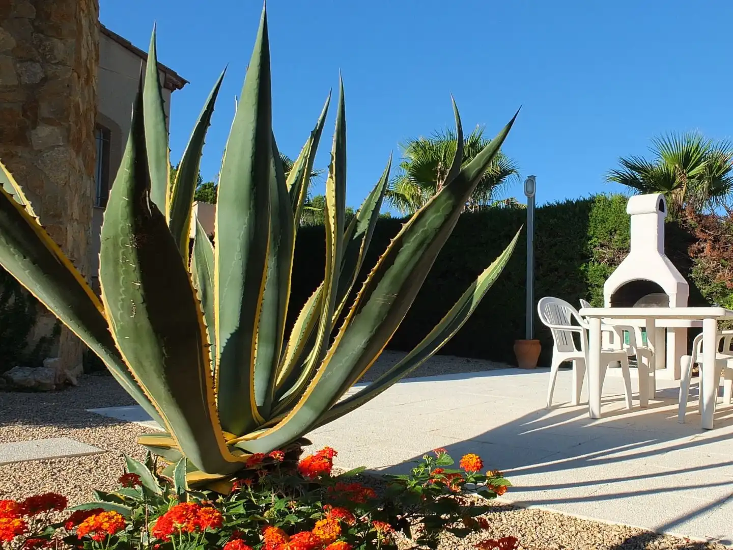 Jardí de Casa o xalet en venda en L'Ametlla de Mar  amb Aire condicionat, Terrassa i Piscina