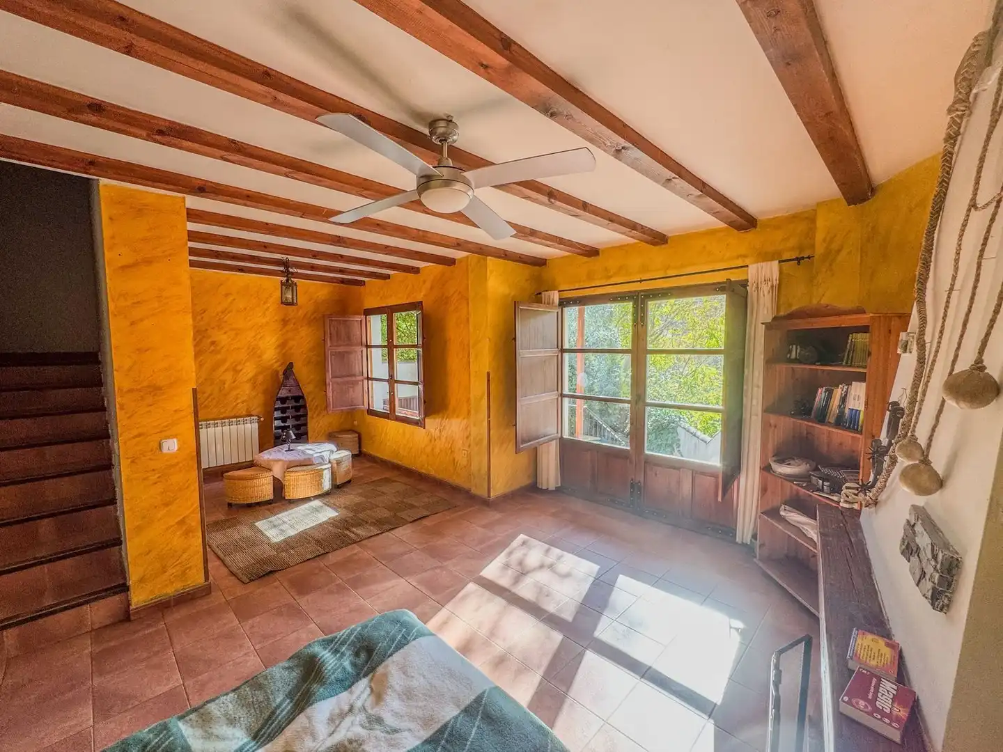 Sala de estar de Casa adosada en venta en Olmeda de las Fuentes con Calefacción y Trastero