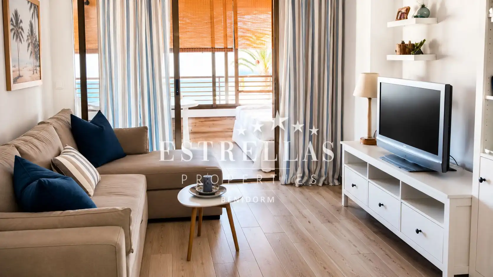 Living room of Apartments for sale in Benidorm  with Air Conditioner, Heating and Private garden