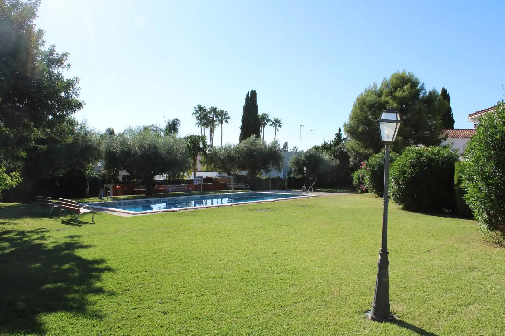 Jardín de Casa adosada en venta en Covamar