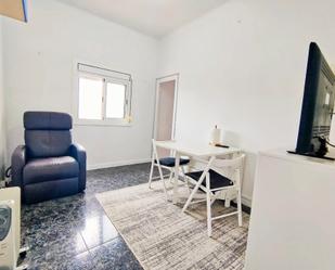 Sala d'estar de Apartament de lloguer en  Barcelona Capital amb Moblat