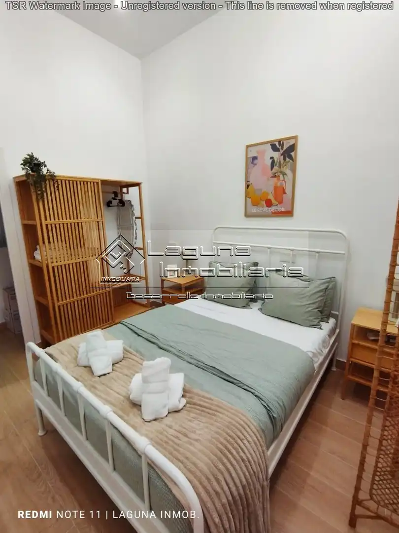 Schlafzimmer von Wohnung zur Miete in Cádiz mit Klimaanlage und Möbliert