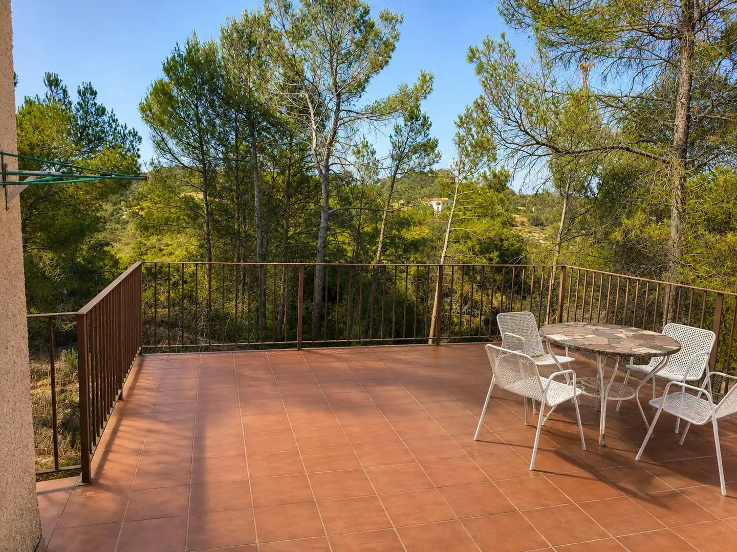 Terraza de Casa o chalet en venta en Perales de Tajuña con Jardín privado, Piscina y Alarma